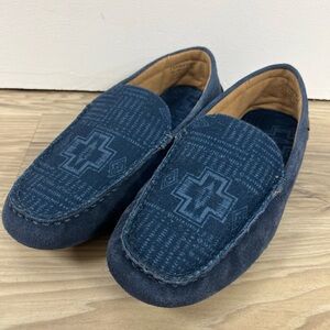 Pendleton Harding Wool Blend/Suede Slippers Shearling Lined Men’s Size 9 NWOT